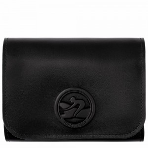 Longchamp Box-Trot Geldbörse Damen Schwarz | 372MQAGTL