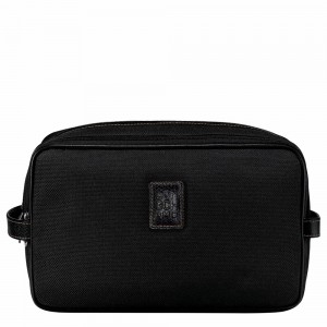 Longchamp Boxford Kulturbeutel Damen Schwarz | 406NKMIVS