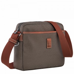 Longchamp Boxford M Kamerataschen Herren Braun | 490QVUJKB