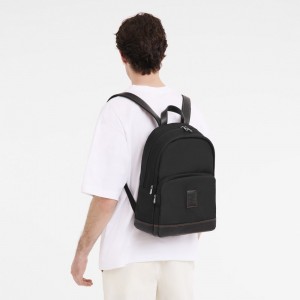 Longchamp Boxford Rucksack Herren Schwarz | 261KHXPFI