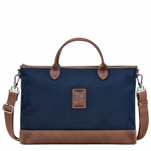 Longchamp Boxford S Aktentasche Herren Blau | 209EQDPKN