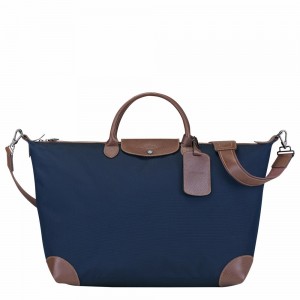 Longchamp Boxford S Reisetasche Herren Blau | 986KZUYEG