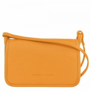 Longchamp Le Foulonné Geldbörse Damen Aprikose | 479PAUNMW