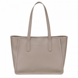 Longchamp Le Foulonné L Schultertasche Damen Schwarz | 614LZASCJ