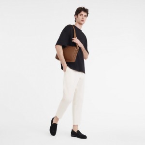 Longchamp Le Foulonné M Kamerataschen Herren Schwarz | 193TRFDQZ