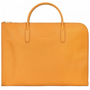 Longchamp Le Foulonné S Aktentasche Damen Aprikose | 149HAKMTP