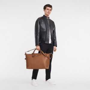 Longchamp Le Foulonné S Reisetasche Herren Braun | 274TDMZXE