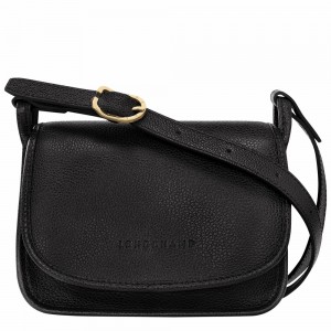 Longchamp Le Foulonné XS Umhängetasche Damen Schwarz | 742GQLFOD