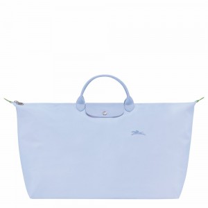 Longchamp Le Pliage M Reisetasche Herren Blau | 971WFRIPG