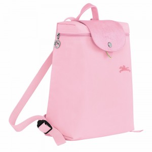 Longchamp Le Pliage M Rucksack Damen Rosa | 698JXCFAQ