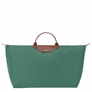 Longchamp Le Pliage Original M Reisetasche Damen Olivgrün | 076YMHRKZ