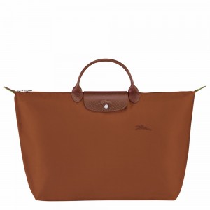 Longchamp Le Pliage S Reisetasche Damen Braun | 574CAOHTM