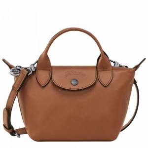 Longchamp Le Pliage Xtra XS Handtasche Damen Braun | 549OTJFPS