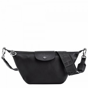 Longchamp Le Pliage Xtra XS Umhängetasche Herren Schwarz | 416EHULDA