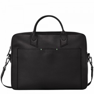 Longchamp Longchamp sur Seine M Aktentasche Herren Schwarz | 791MRUPXJ