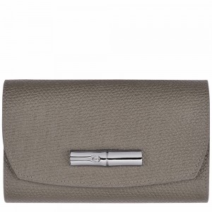 Longchamp Roseau Geldbörse Damen Beige | 340BKHJUG