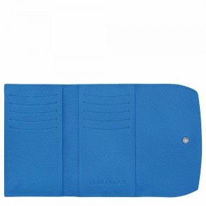 Longchamp Roseau Geldbörse Damen Tiefesblau | 578KNWEHP