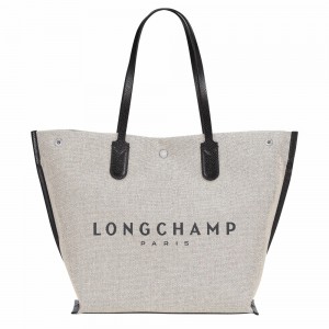 Longchamp Roseau L Schultertasche Damen Schwarz | 420KLSEYG