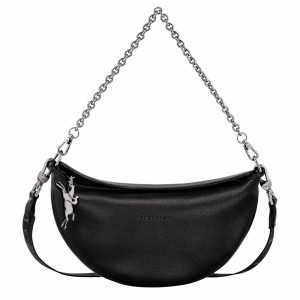 Longchamp Smile S Crossbody Bags Schultertasche Damen Schwarz | 431QIGEKA