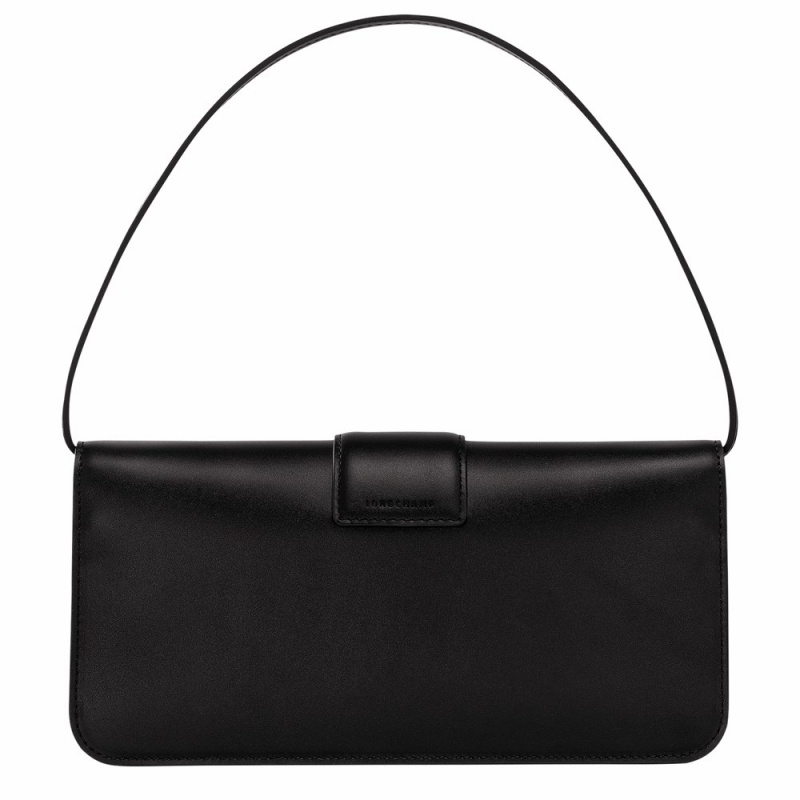 Longchamp Box-Trot M Hobo Bag Schultertasche Damen Schwarz | 985PFEGDM