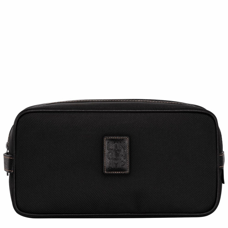 Longchamp Boxford Kulturbeutel Herren Schwarz | 167LITWXJ