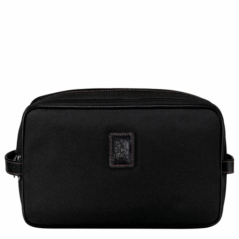 Longchamp Boxford Kulturbeutel Herren Schwarz | 427SHLGUV