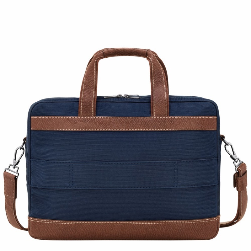 Longchamp Boxford L Aktentasche Herren Blau | 542JTDPHB