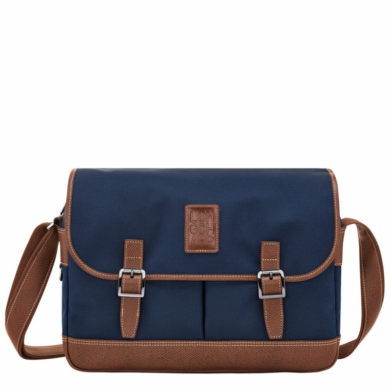 Longchamp Boxford L Umhängetasche Herren Blau | 305HLUXJS