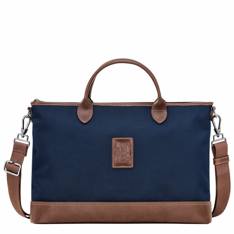 Longchamp Boxford S Aktentasche Damen Blau | 581OCIJUR