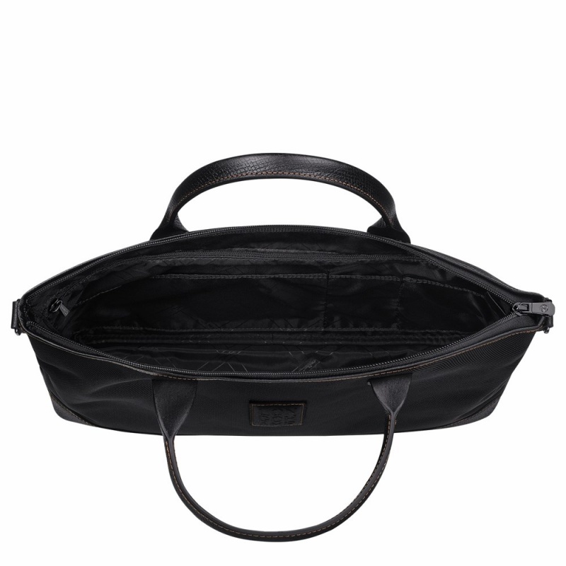 Longchamp Boxford S Aktentasche Damen Schwarz | 459OYQUIA