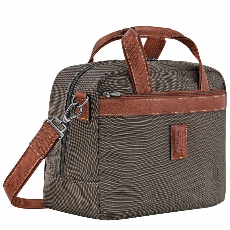 Longchamp Boxford S Reisetasche Herren Braun | 821OQLZAV