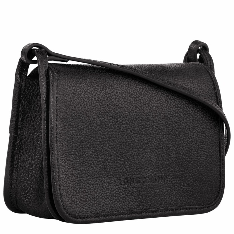 Longchamp Le Foulonné Geldbörse Damen Schwarz | 546LTWBYE