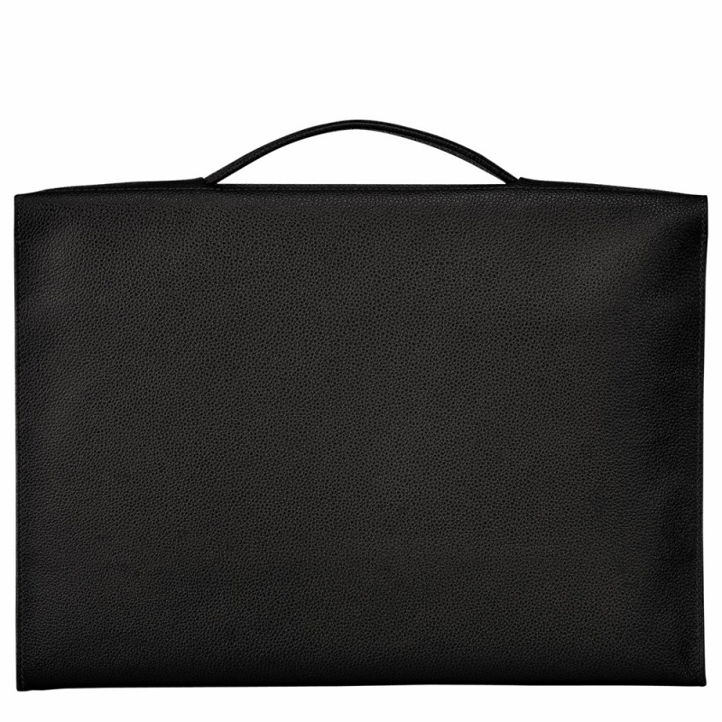 Longchamp Le Foulonné S Aktentasche Herren Schwarz | 172YIWOQV