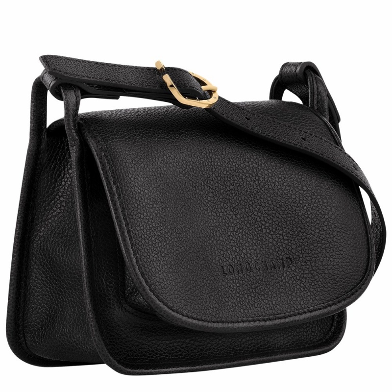 Longchamp Le Foulonné XS Umhängetasche Damen Schwarz | 742GQLFOD