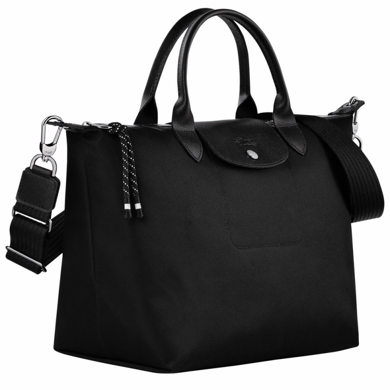 Longchamp Le Pliage Energy L Handtasche Damen Schwarz | 832JNTGMS