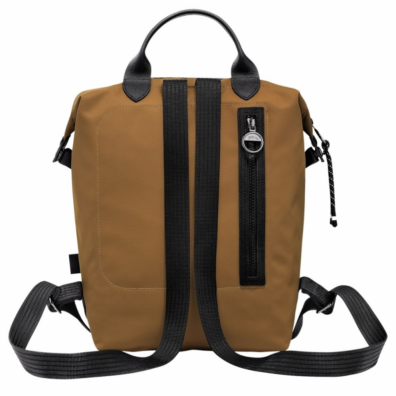 Longchamp Le Pliage Energy L Rucksack Herren Braun | 582NDKYEA