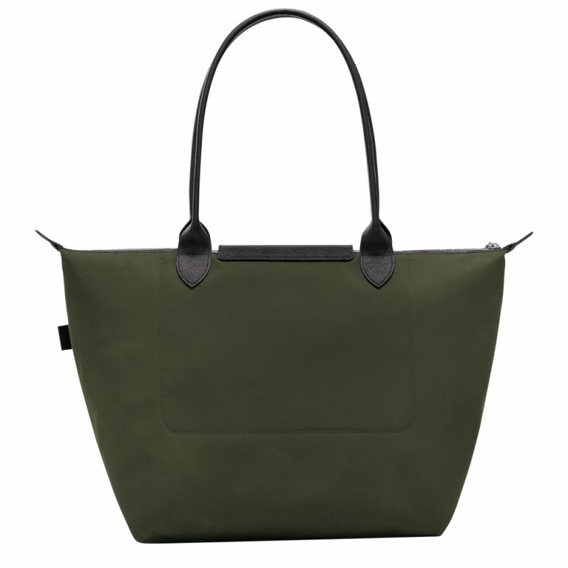 Longchamp Le Pliage Energy L Schultertasche Damen Khaki | 420HUYZCJ