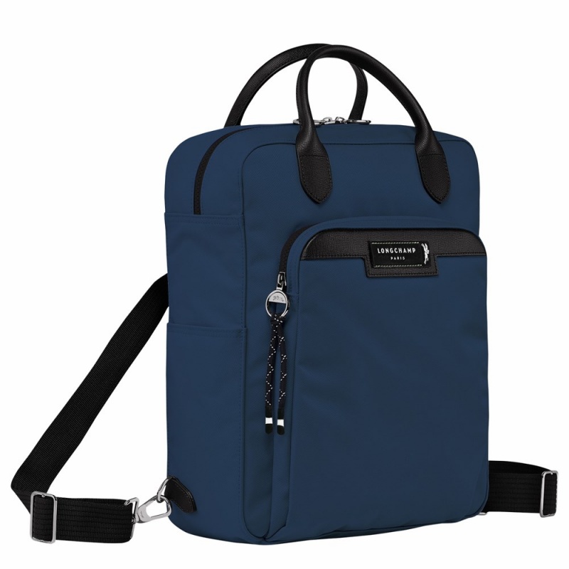 Longchamp Le Pliage Energy M Rucksack Damen Navy | 580GDHCUT