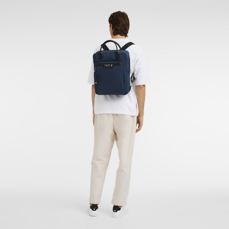 Longchamp Le Pliage Energy M Rucksack Herren Navy | 617QPTOWE