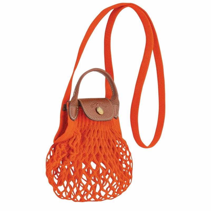 Longchamp Le Pliage Filet XS Clutch-Taschen Damen Orange | 739SVXHPR