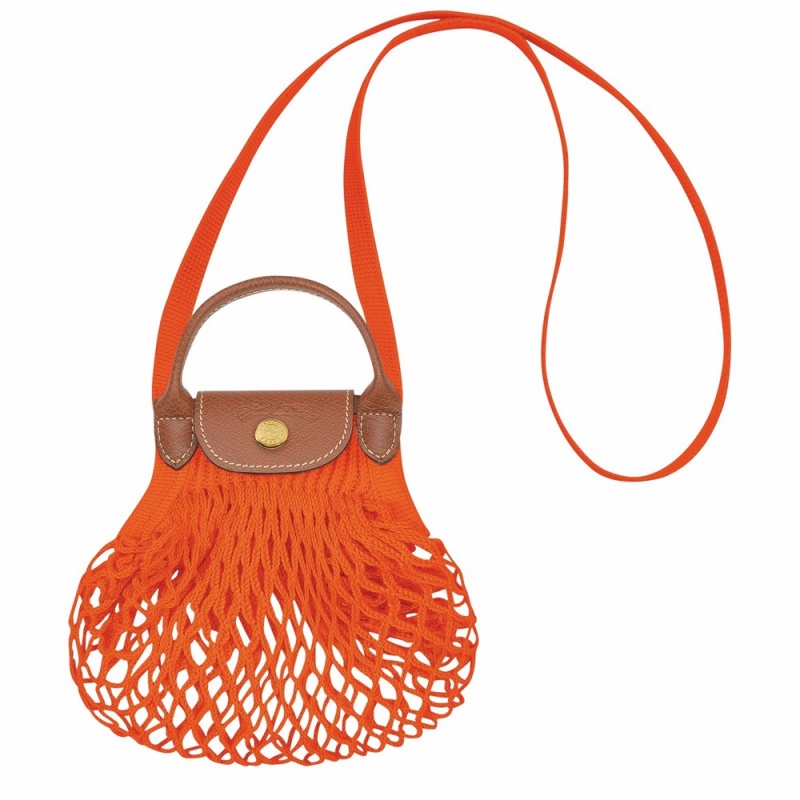 Longchamp Le Pliage Filet XS Clutch-Taschen Damen Orange | 739SVXHPR