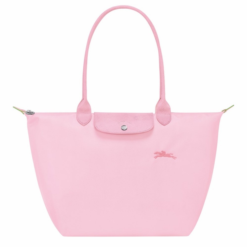 Longchamp Le Pliage L Schultertasche Damen Rosa | 914FKDPXJ