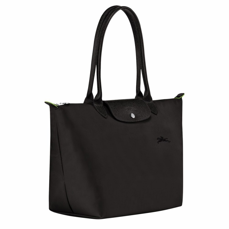 Longchamp Le Pliage L Schultertasche Damen Schwarz | 586DJAQOI