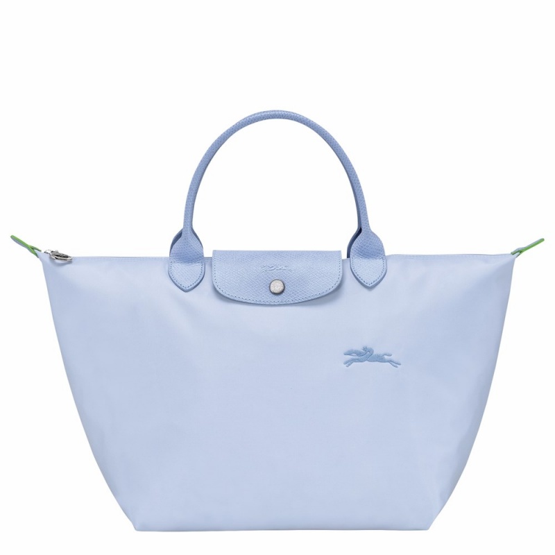 Longchamp Le Pliage M Handtasche Damen Blau | 159LEGQVO