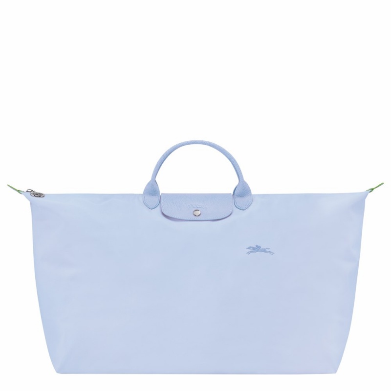 Longchamp Le Pliage M Reisetasche Herren Blau | 971WFRIPG