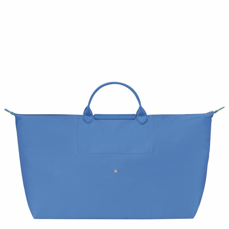 Longchamp Le Pliage M Reisetasche Herren Blau | 136IKEBNM