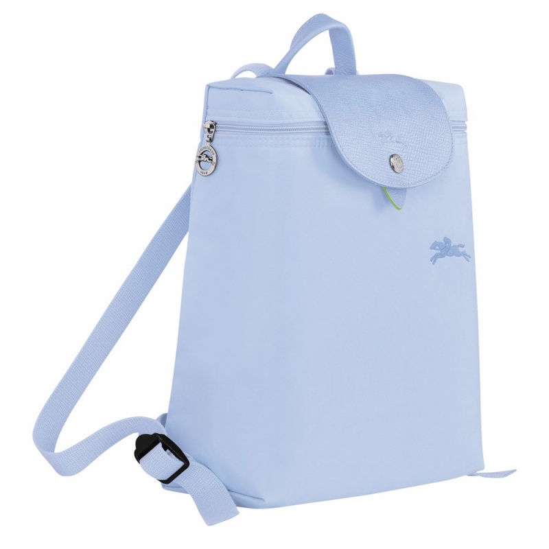 Longchamp Le Pliage M Rucksack Damen Blau | 518PMACDX