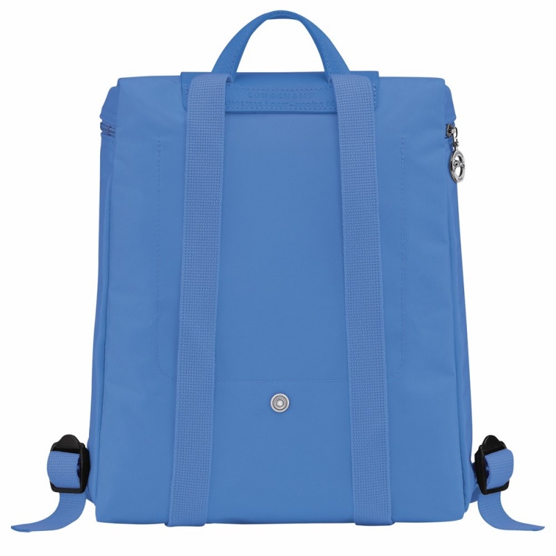 Longchamp Le Pliage M Rucksack Damen Blau | 654IHLDPM