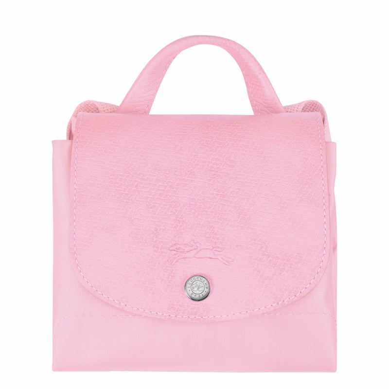 Longchamp Le Pliage M Rucksack Damen Rosa | 698JXCFAQ