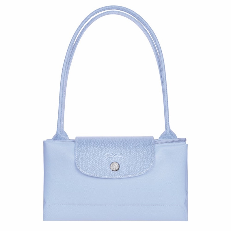 Longchamp Le Pliage M Schultertasche Damen Blau | 791ZUCLDN